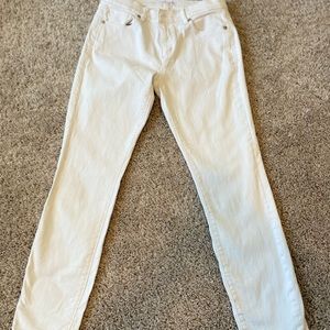 White LOFT Jeans Size 4